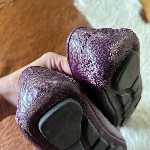 Michael kors purple flats size 7 - Picture 5 of 5